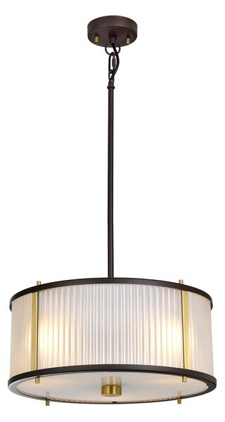 Elstead modern függeszték corona antik bronz idős réz elsdl-corona-3p-bab