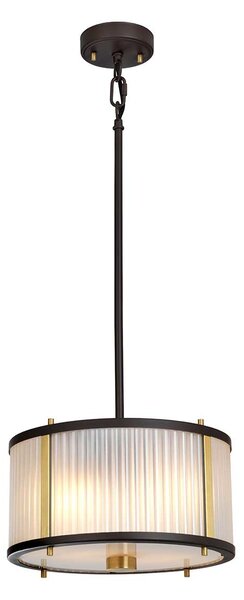 Elstead modern függeszték corona antik bronz idős réz elsdl-corona-2p-bab
