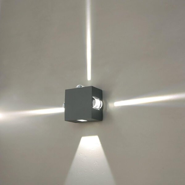 Elstead modern kültéri fali lámpa agner grafit elsagner-4w IP54