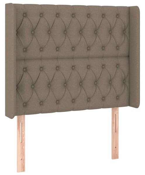 Home Elegance - Szövet Fejtámla Szárnyakkal - 103x16x118/128cm