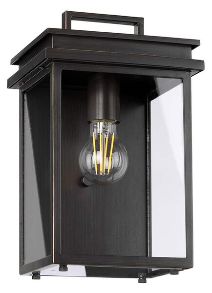 Elstead klasszikus vintage kültéri fali lámpa glenview antik bronz elsfe-glenview-m IP44