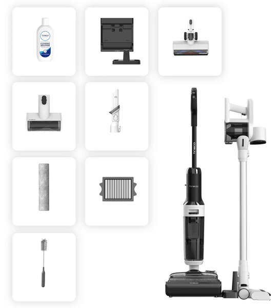 Tineco Floor One Switch S6 Stretch Plus Kéziporszívó (FW311000DE)