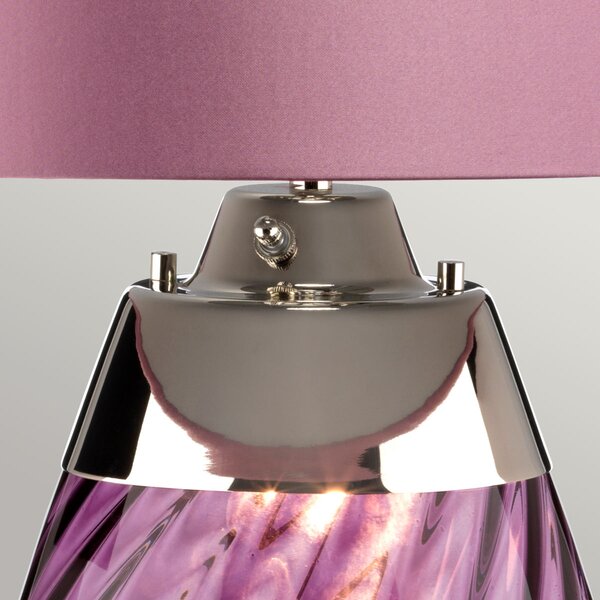 Elstead glamour modern asztali lámpa lena large kék elslena-tl-l-plum
