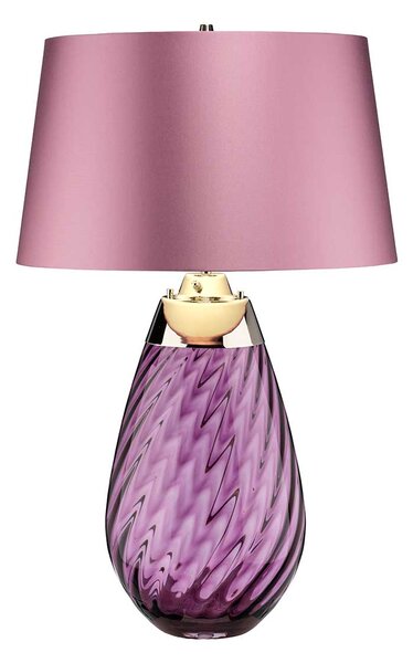 Elstead glamour modern asztali lámpa lena large kék elslena-tl-l-plum