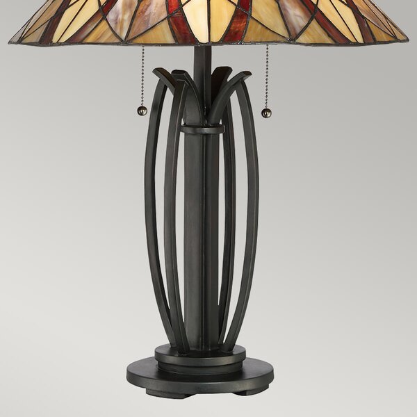 Elstead tiffany asztali lámpa victory & holmes barna elsqz-victory-tl