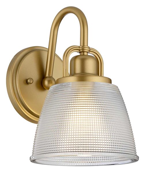 Elstead glamour modern fali lámpa dublin sárgaréz elsqz-dublin1-pnbr IP44