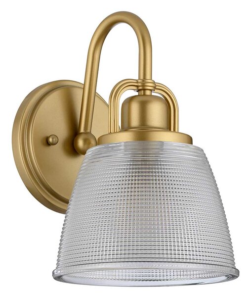 Elstead glamour modern fali lámpa dublin sárgaréz elsqz-dublin1-pnbr IP44