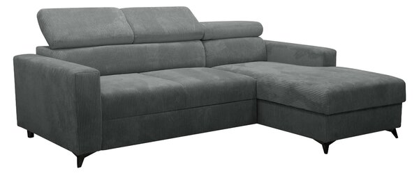 Sarokkanapé Columbus 191, Kárpit, 82x236x172cm