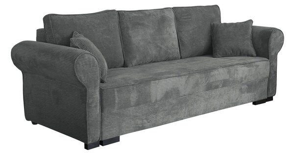 Kanapéágy Columbus 130, Kárpit, 92x234x92cm, Fenyő