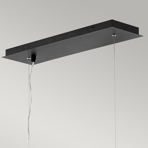 Elstead glamour modern függeszték zuma fekete ezüst elshk-zuma-isle-sbs