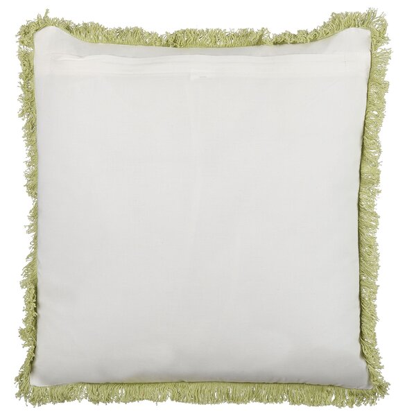 Díszpárna FILIX Pamut 45 x 45 cm Zöld Virágmintás