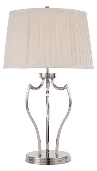 Elstead glamour klasszikus asztali lámpa pimlico ezüst elspm-tl-pn