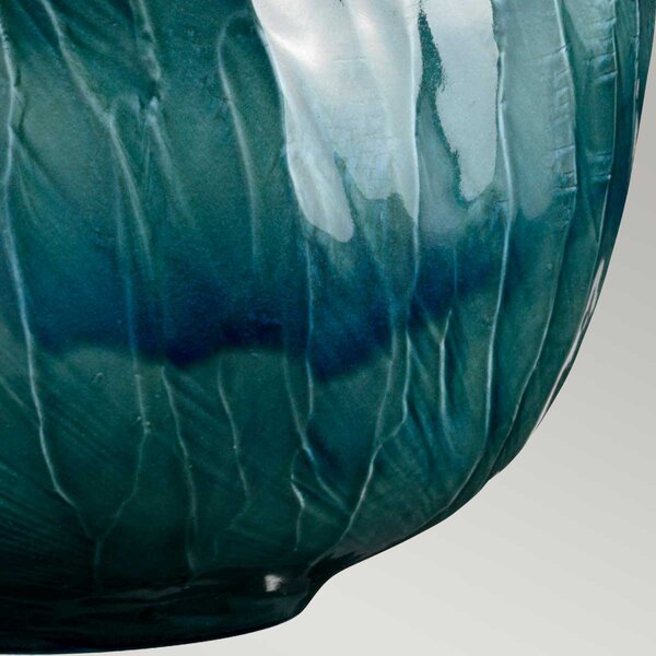 Elstead modern asztali lámpa blue kék szürke elsblue-globe-tl
