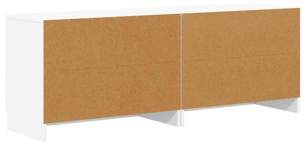 VidaXL Tároló szekrény loft ágyhoz 2 db Fehér 66 x 35 x 48 cm