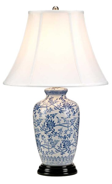 Elstead klasszikus asztali lámpa blue ekrü elsblue-g-jar-tl