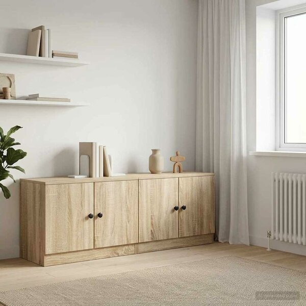 VidaXL Tároló szekrény loft ágyhoz 2 db Sonoma Tölgy 66 x 35 x 48 cm