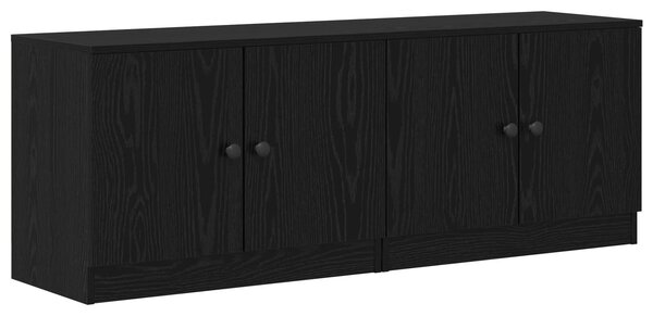 VidaXL Tároló szekrény loft ágyhoz 2 db Fekete Tölgy 66 x 35 x 48 cm