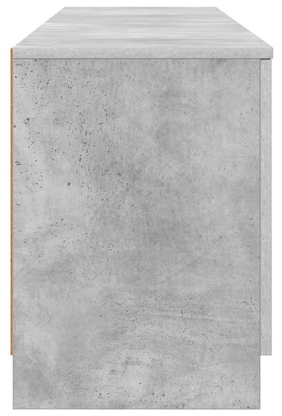 VidaXL Tároló szekrény loft ágyhoz 2 db Betonszürke 66 x 35 x 48 cm