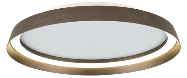MANTA modern CCT LED mennyezeti lámpa , bronz, 2400lm
