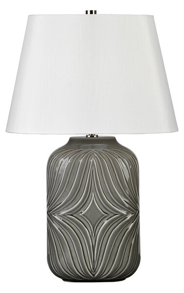 Elstead modern asztali lámpa muse ekrü szürke elsmuse-tl-grey