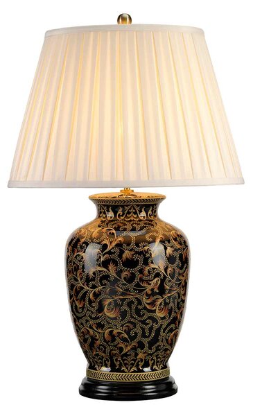 Elstead klasszikus asztali lámpa morris arany elsmorris-tl-large