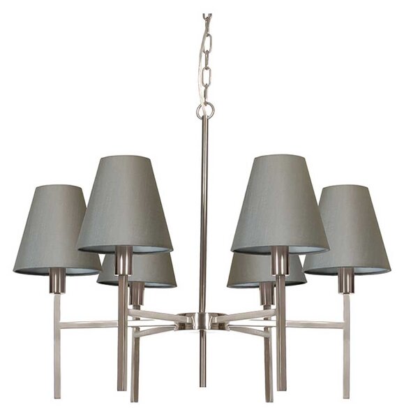Elstead modern csillár lucerne ezüst elslucerne-6lt