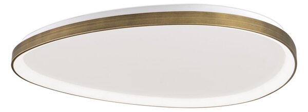 CHARLIE modern LED mennyezeti lámpa , patina, 4800lm
