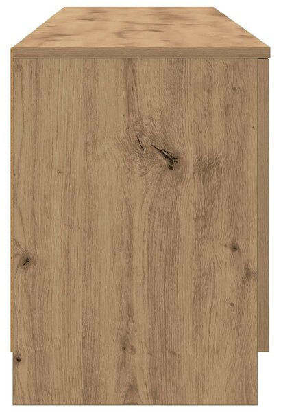 VidaXL Tároló szekrény loft ágyhoz 2 db Kézműves Tölgy 66 x 35 x 48 cm