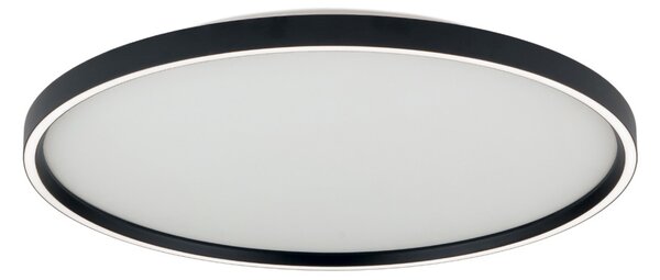 MASCA modern CCT LED mennyezeti lámpa , matt fekete, 3770lm