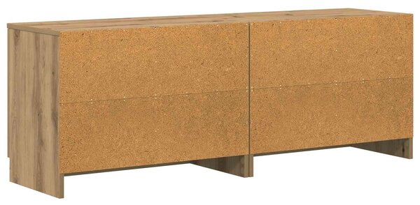 VidaXL Tároló szekrény loft ágyhoz 2 db Kézműves Tölgy 66 x 35 x 48 cm