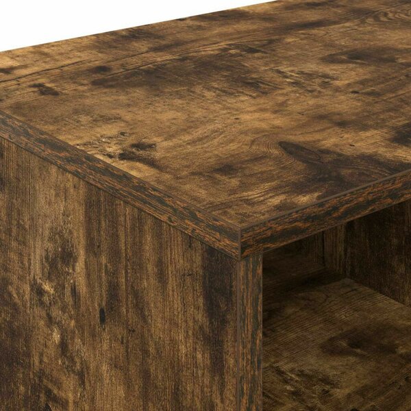 VidaXL Tároló szekrény loft ágyhoz 2 db Füstös Tölgy 66 x 35 x 48 cm