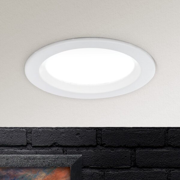 SPOCK modern LED beépíthető spotlámpa , fehér, 480lm