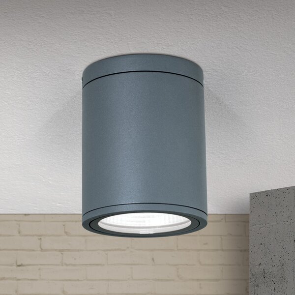 SPUTNIK modern LED kültéri lámpa , antracit, 430lm