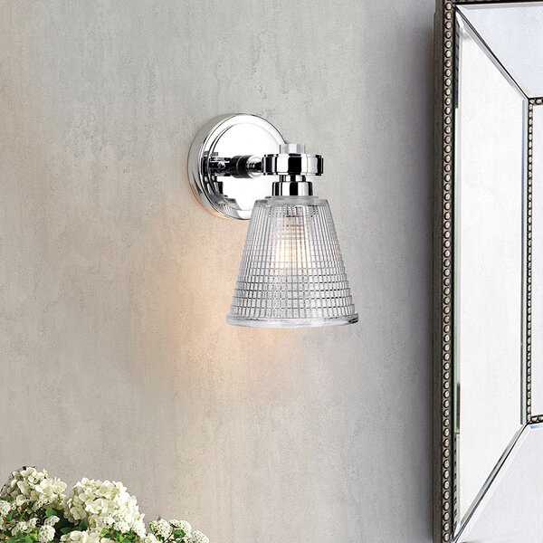 Elstead glamour modern fali lámpa gunnislake króm elsbath-gunnis1-pc IP44