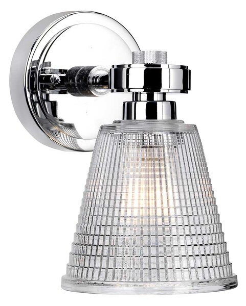 Elstead glamour modern fali lámpa gunnislake króm elsbath-gunnis1-pc IP44