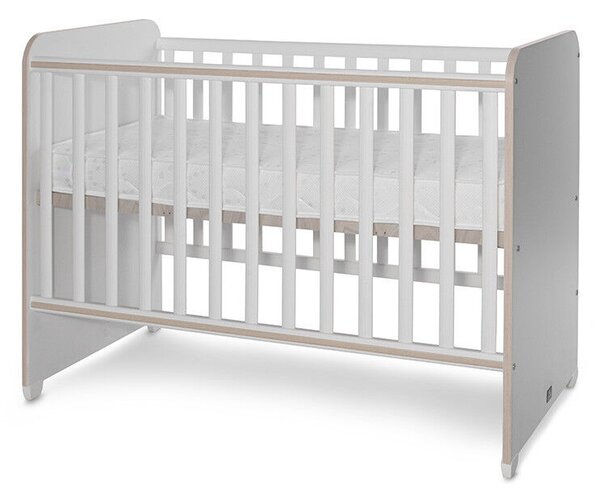 Lorelli Sweet Dream kiságy 60x120 - White Light Light Oak
