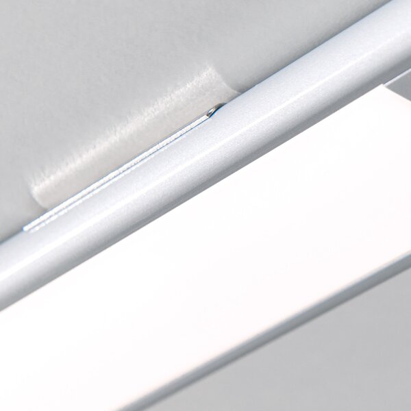 NORMAN modern LED fürdőszobai tükörmegvilágító , ezüst, 130lm