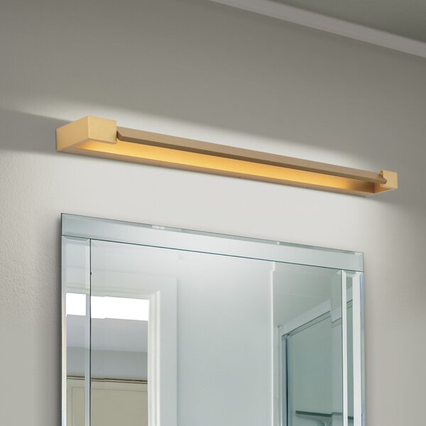 MARILYN modern LED fürdőszobai tükörmegvilágító , arany, 2200lm