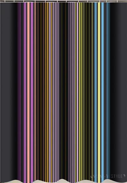 Zuhanyfüggöny - SPECTRUM - Impregnált textil - 180 x 200 cm