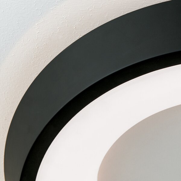 LOOK modern LED mennyezeti lámpa , fekete, 3500lm