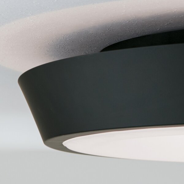 LOOK modern LED mennyezeti lámpa , fekete, 3500lm