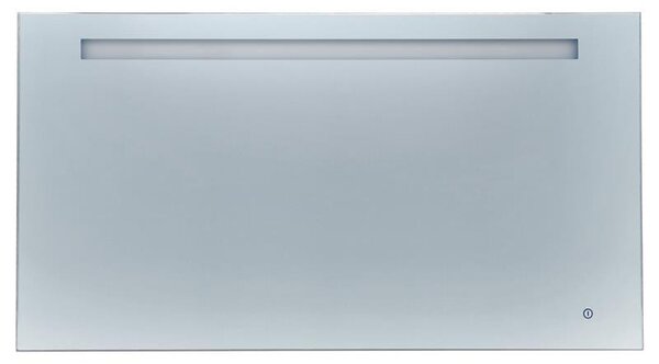 TMP LUX Touch fürdőszobai tükör - LED világítással - érintő kapcsolóval - 120 x 70 cm