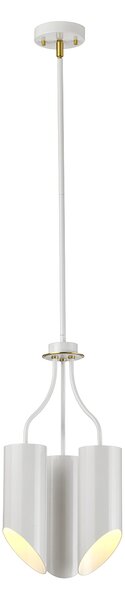 Elstead modern skandináv csillár quinto white fehér sárgaréz elsquinto3-wab