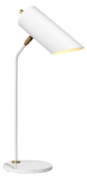 Elstead modern skandináv asztali lámpa quinto white fehér sárgaréz elsquinto-tl-wab