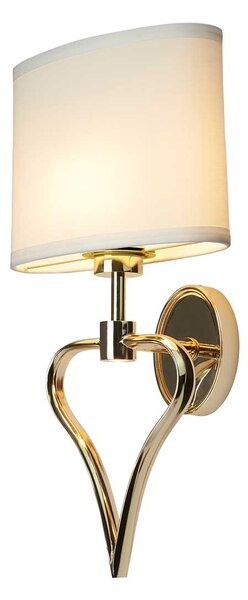 Elstead glamour klasszikus fali lámpa falmouth arany elsbath-falmouth-fg IP44