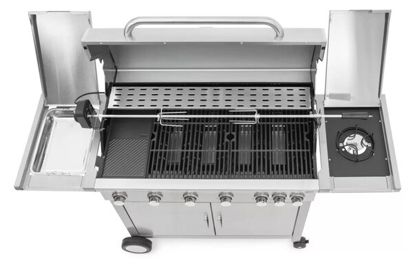 G21 Mexico BBQ Premium line gázgrill, 7 égőfej + ajándék nyomáscsökkentő