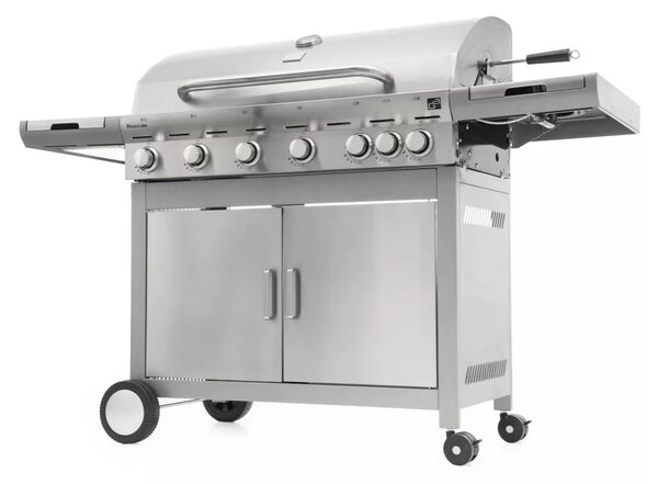 G21 Mexico BBQ Premium line gázgrill, 7 égőfej + ajándék nyomáscsökkentő