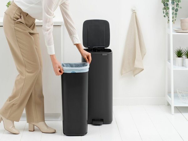 BRABANTIA 238185 Bo Pedal Bin pedálos hulladékgyűjtő 30L szürke