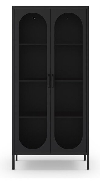 Fekete szekrény 80x170 cm Diora – Marckeric