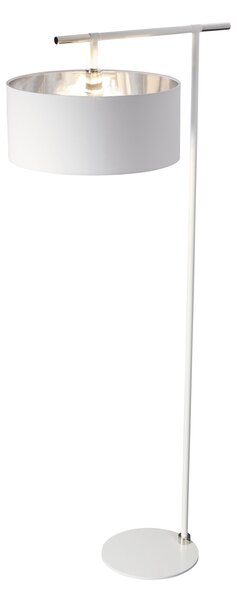 Elstead modern állólámpa balance fehér festett nikkelfény elsbalance-fl-wpn